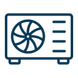 air source heat pumps icon